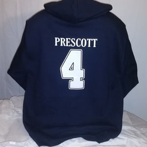 Dallas Cowboys Dak Prescott # 4 Pullover Hoodie